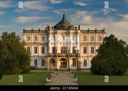 Burg Ploskovice bei Litoměřice in Ustecky kraj (Region Ústí nad Labem), Tschechische Republik Stockfoto