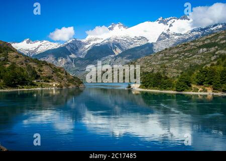 Atemberaubende Landschaft Patagoniens Stockfoto