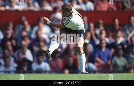 Grossbritannien. April 2020. Fußball, firo: 23.06.1996 Fußball-Europameisterschaft Euro-Europameisterschaft 1996 Viertelfinale, K.O.-Phase, Archivfoto, Archivbilder Deutschland - Kroatien 2: 1 Stefan Kuntz, ganze Figur, Dreharbeiten Quelle: dpa/Alamy Live News Stockfoto