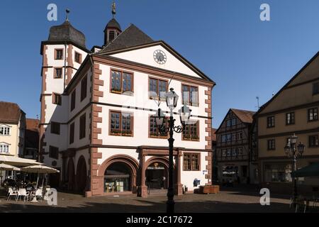 LOHR AM MAIN, DEUTSCHLAND - 27. MAI 2017: Lohr am Main (offiziell: Lohr a. Main) ist eine Stadt im Main-S Stockfoto