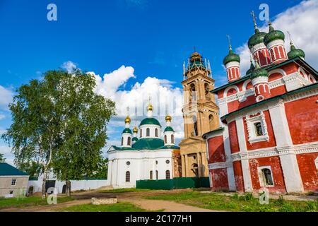 Kirche der Smolensker Ikone der Gottesmutter des 18. Jahrhunderts in Uglich, Russland Stockfoto