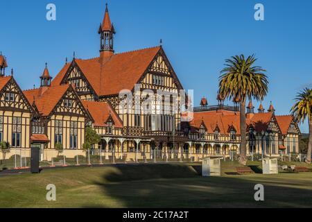 Rotorua Museum Te Whare Taonga o Te Arawa, Neuseeland Stockfoto