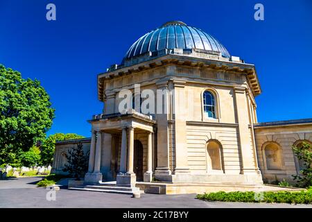Kapelle auf dem Brompton Cemetery, London, Großbritannien Stockfoto