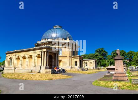 Kapelle auf dem Brompton Cemetery, London, Großbritannien Stockfoto