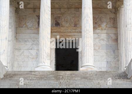 Illinois State Memorial, Vicksburg National Military Park, Vicksburg, Mississippi, USA Stockfoto