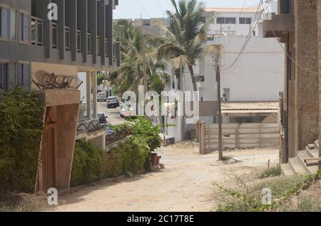 Öl-getriebener Bauboom in Dakar, Senegal Stockfoto