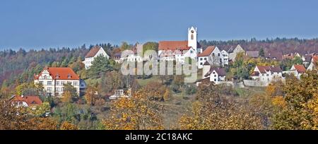 Aach im Hegau, Baden-Württemberg Stockfoto