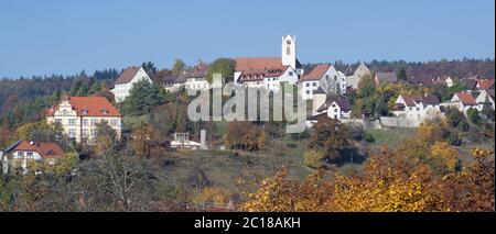 Aach im Hegau, Baden-Württemberg Stockfoto