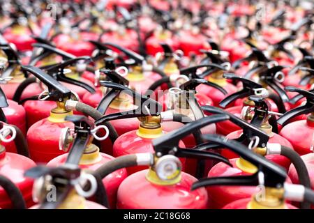 Feuerlöscher Stockfoto