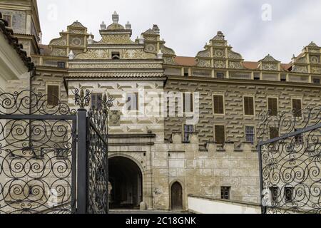 Schloss Bischofseinitz – Horšovsk ý T ý n, Tschechien Stockfoto