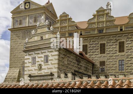 Schloss Bischofseinitz – Horšovsk ý T ý n, Tschechien Stockfoto