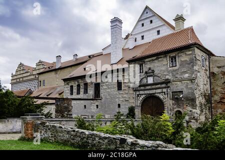 Schloss Bischofseinitz – Horšovsk ý T ý n, Tschechien Stockfoto