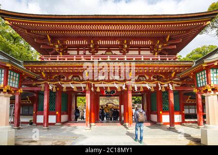 Tenmangu-Schrein in Dazaifu, Fukuoka, Japan Stockfoto