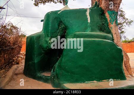 Harar Baum Moschee in Jugol Altstadt, Harar, Äthiopien Stockfoto