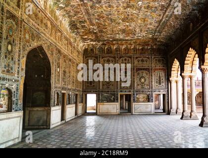 Sheesh Mahal Palace in Lahore Fort, Pakistan Stockfoto