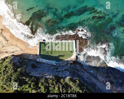 Bilgola Beach Nordstrände Sydney Stockfoto