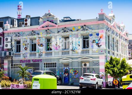 KAPSTADT, SÜDAFRIKA - 20. DEZEMBER 2016: Foto von Charly's Bakery in Kapstadt, auch bekannt als Cha Stockfoto