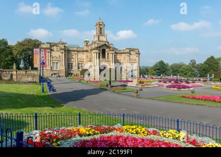 Cartwright Hall Museum und Kunstgalerie in Lister Park, Bradford, West Yorkshire Stockfoto