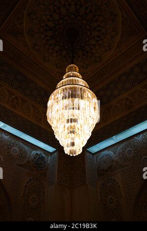 Kuwait große Moschee Innenraum, Kuwait-Stadt, Kuwait Stockfoto