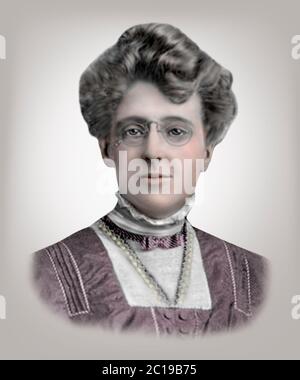 Lucy Maud Montgomery 1874-1942 Kanadische Autorin Stockfoto