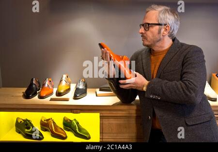 PIERRE CORTHAY SCHUHMACHER Stockfoto