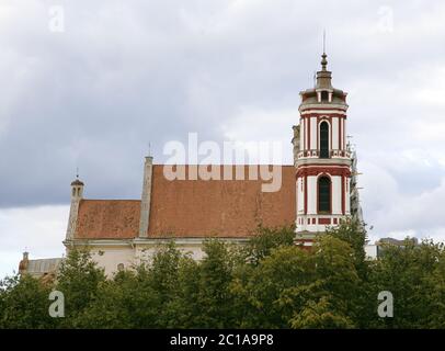 Kirche des hl. Philipp und des hl. Jakobus, Vilnius Stockfoto