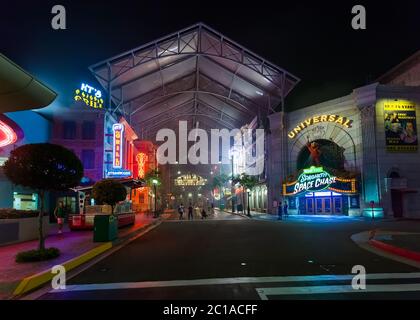 SINGAPUR - April 30: Universal Studio Park auf der Sentosa Insel in Singapur am 30. April 2016 Stockfoto