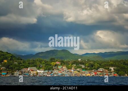 Labuan Bajo, Fischerdorf in Flores Stockfoto