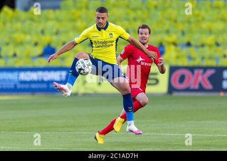 Brondby, Dänemark. Juni 2020. Josip Radosevic (22) von Broendby, WENN er während des 3F Superliga-Spiels zwischen Broendby IF und AGF im Brondby Stadium gesehen wurde. (Foto Kredit: Gonzales Foto/Alamy Live News Stockfoto