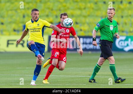 Brondby, Dänemark. Juni 2020. Josip Radosevic (22) von Broendby, WENN er während des 3F Superliga-Spiels zwischen Broendby IF und AGF im Brondby Stadium gesehen wurde. (Foto Kredit: Gonzales Foto/Alamy Live News Stockfoto