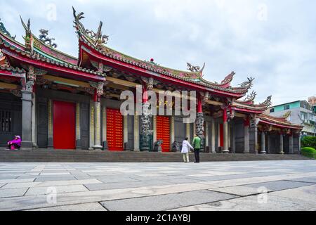 Xingtian Tempel in Taipei, Taiwan Stockfoto