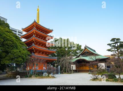 Tochoji Tempel in Hakata, Fukuoka, Japan Stockfoto