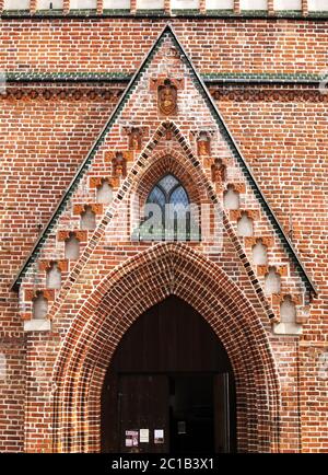 Ruinen der Kathedrale von Tartu Stockfoto