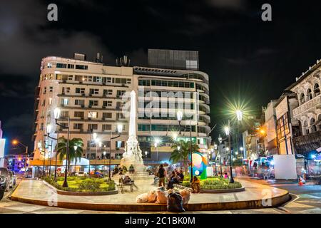 Denkmal für die Tragödie von El Polvorin in Panama City Stockfoto