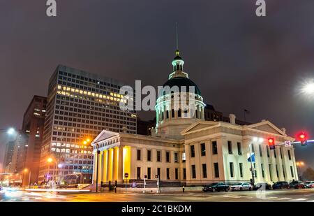 Das alte Gerichtsgebäude in St. Louis - Missouri, USA Stockfoto