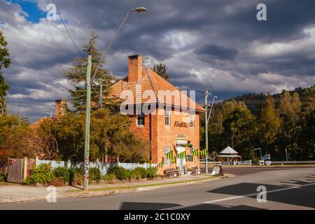 Die Gemeinde Cobargo in Australien Stockfoto