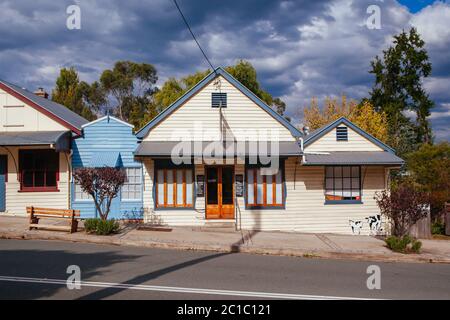 Die Gemeinde Cobargo in Australien Stockfoto