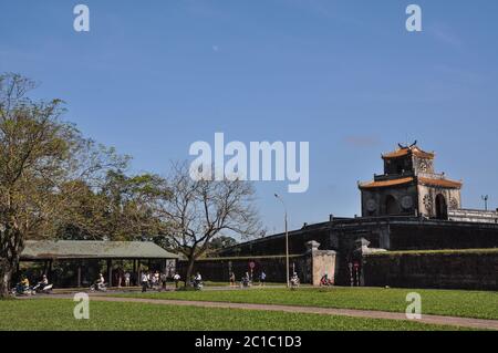 Hue Imperial City, Vietnam Stockfoto