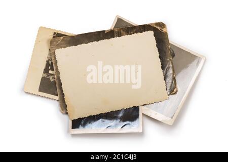 Alte Bilderrahmen. Vintage-Papier. Retro-Karte Stockfoto