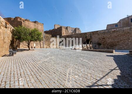 Alte Kathedrale von Lleida, Lleida, Catedral de Santa Maria de la Seu Vella, Katalonien, Spanien Stockfoto