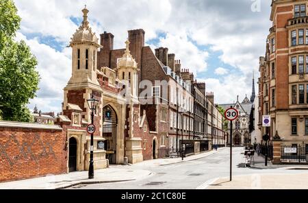 Die ehrenvolle Gesellschaft von Lincolns Inn London Großbritannien Stockfoto