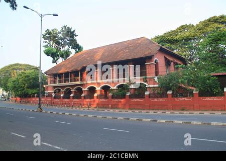 Regierung Sanskrit College, Thiruvananthapuram, ist einer der ältesten Undergraduate und Postgraduate, coeducational Hochschule in Trivandrum entfernt Stockfoto