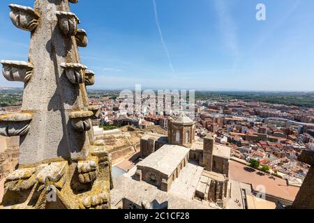 Alte Kathedrale von Lleida, Lleida, Catedral de Santa Maria de la Seu Vella, Katalonien, Spanien Stockfoto