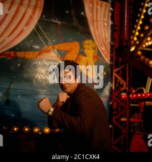 Schauspieler Michael Melia als Krimineller Freddie Mills Stockfoto