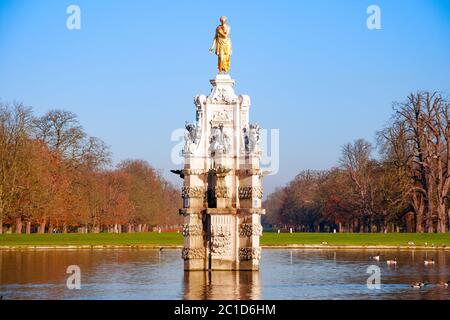 Diana Brunnen im Bushy Park in London, Großbritannien Stockfoto