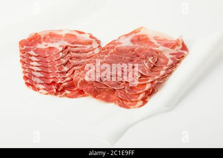 Coppa Piacentina Stockfoto