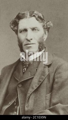 Matthew Arnold (1822 – 1888) war ein englischer Dichter und Kulturkritiker, der als Inspektor von Schulen arbeitete. Er war der Sohn von Thomas Arnold, dem Promi Stockfoto