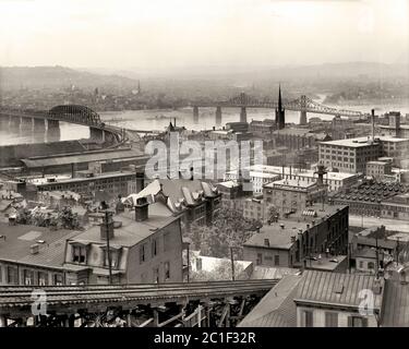 Cincinnati. Ohio. 1909 Stockfoto