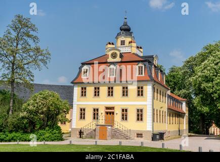Schloss Belvedere in Weimar Stockfoto