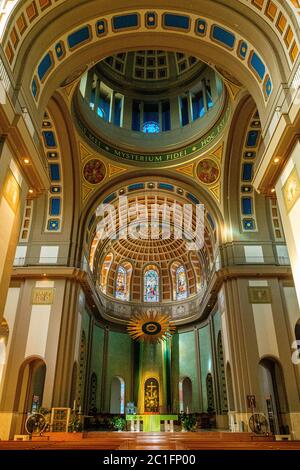 Kathedrale des Allerheiligsten Sakraments, 1 Cathedral Square, Altoona, PA Stockfoto